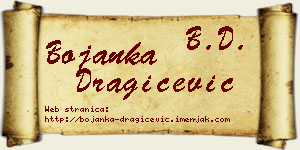 Bojanka Dragičević vizit kartica